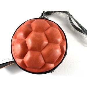 Diophy Vegan Leather Shoulder Bag Handbag Halloween Orange New